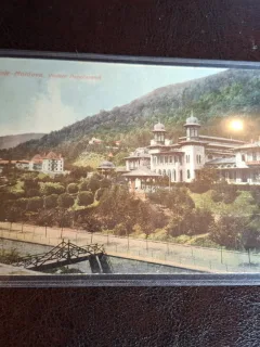 Carte postala Slanic Moldova vedere panoramica - (circulata)