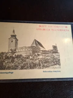 Carte postala Biserica Reformată Sfantu Gheorghe - (circulata)