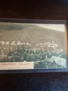 Carte postala Băile Slănic-Moldova - Vederea generală - (circulata)