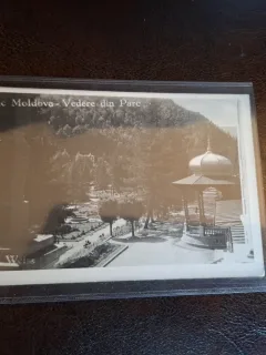 Carte postala Slanic Moldova - Vedere din Parc - (necirculata)
