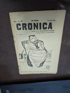 CRONICA nr.24/1915- I. N. Theodorescu-Arghezi