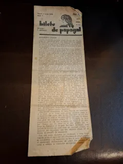Bilete de Papagal - Vineri 7 Iunie 1929 Nr.406