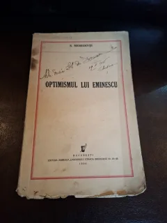Optimismul lui Eminescu - S. Mehedinți