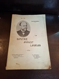 Dimitrie August Laurian (contine dedicatie) - Lazăr Șpiridon Bădescu