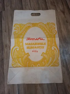 Punga din hartie Magazinul Romarta - Din perioada comunista