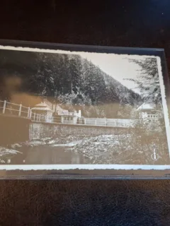 Carte postala , Slanic Moldova Izvorul nr.3 , alb negru - 1937