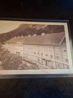 Carte postala , Baile Herculane , Hotel Severin si Sanatoriul - (circulata)