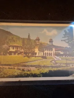 Carte postala , Baile Slanic-Moldova Casinoul  - Circulata