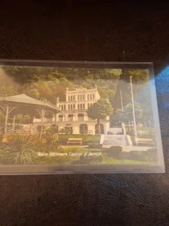 Carte postala , Baile Herculane Casino si Parcul - Necirculata