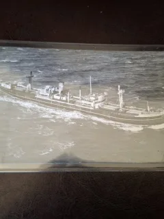 Fotografie alb negru nava London Mariner , 1943 - Skyfotos LTD