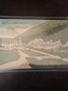 Carte postala Slanic Moldova Casino si Hotel Racovitza - Necirculata
