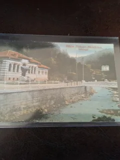 Carte postala  Băile Slănic-Moldova Inhalatia - Necirculata