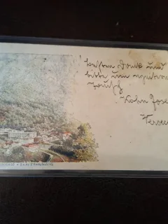 Carte postala ilustrata Baile Herculane - circulata