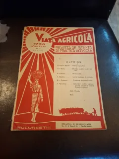 Revista Viata Agricolă - 1936 anul XXVII nr.7 Iulie