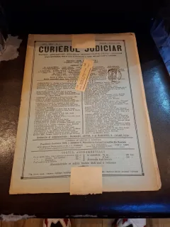 Curierul Judiciar Anul XXXIV , nr.5 , Duminica 1 februarie 1925
