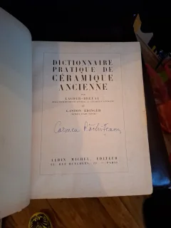 Dictionnaire pratique de céramique ancienne - Lacour-Bréval și Gaston Edinger