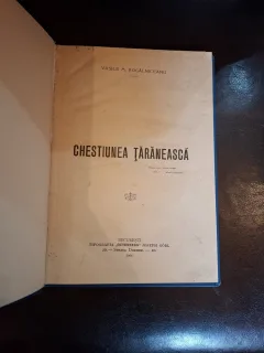 Chestiunea țăranesca - Vasile M. Kogălniceanu