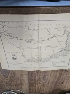 Harta Judetul Ialomița 1894 - Nicolae Mihăilescu
