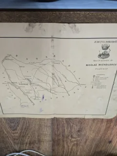 Harta județului Dorohoi 1894- Nicolae Mihăilescu