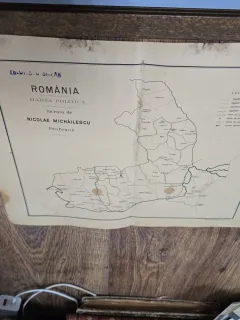 Harta România 1894 - Nicolae Mihăilescu