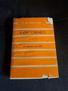 Un spațiu de dor (cu dedicatia autorului catre politicianul Gheorghe Pana) - Radu Cârneci