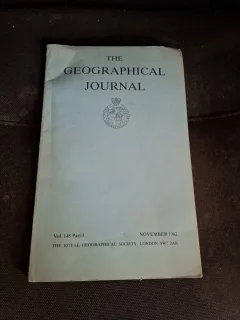 The Geographical Journal Vol.148 part 3, November 1982 - The Royal Geographical Society