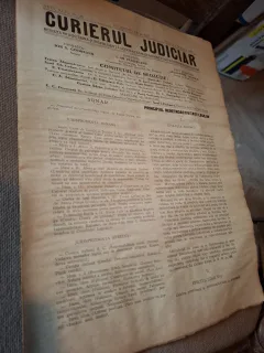 Revista Curierul Judiciar, Anul XLVI Nr.29 1937 -  I.Gr.Periteanu, Alexandru Velescu