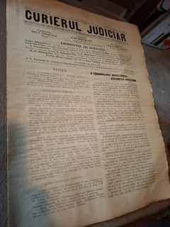 Revista Curierul Judiciar, Anul XLVI Nr.27 1937 -  I.Gr.Periteanu, Alexandru Velescu