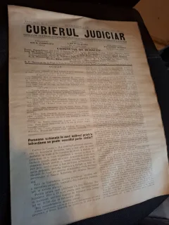 Revista Curierul Judiciar, Anul XLVI Nr.21 1937 -  I.Gr.Periteanu, Alexandru Velescu