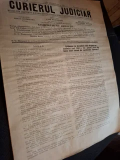 Revista Curierul Judiciar, Anul XLVI Nr.18 1937 -  I.Gr.Periteanu, Alexandru Velescu