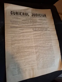 Revista Curierul Judiciar, Anul XLVI Nr.14 1937 - I.Gr.Periteanu, Alexandru Velescu