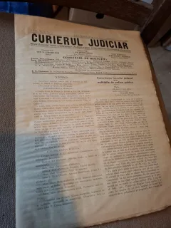 Revista Curierul Judiciar Anul XLVI Nr.5 1937 -  I.Gr.Periteanu, Alexandru Velescu