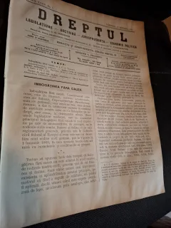 Dreptul, Revista de legislatiune, doctrina, jurisprudenta, economie politica, Anul XXXIV Nr.5 1905 - C.G.Dissescu, V.Athanasovici, Paul Negulescu, Al.Cerban, George G.Danielopolu