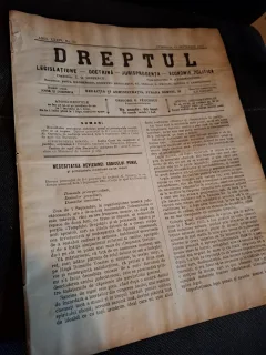 Dreptul, Revista de legislatiune, doctrina, jurisprudenta, economie politica, Anul XXXIV Nr.55 1905 - C.G.Dissescu, V.Athanasovici, Paul Negulescu, Al.Cerban, George G.Danielopolu