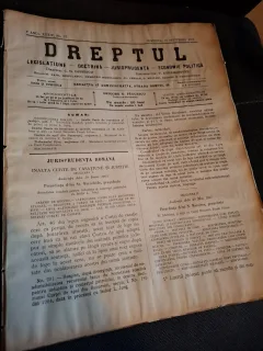 Dreptul, Revista de legislatiune, doctrina, jurisprudenta, economie politica, Anul XXXIV nr.57 - C.G.Dissescu, V.Athanasovici, Paul Negulescu, Al.Cerban, George G.Danielopolu
