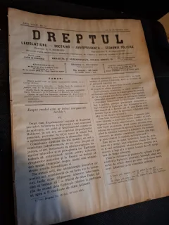 Dreptul, Revista de legislatiune, doctrina, jurisprudenta, economie politica, Anul XXXIV Nr.58 - C.G.Dissescu, V.Athanasovici, Paul Negulescu, Al.Cerban, George G.Danielopolu