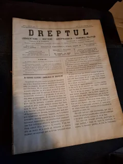 Dreptul, Revista de legislatiune, doctrina, jurisprudenta, economie politica, Anul XXXIV Nr.60 - C.G.Dissescu, V.Athanasovici, Paul Negulescu, Al.Cerban, George G.Danielopolu