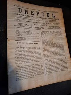 Dreptul, Revista de legislatiune, doctrina, jurisprudenta, economie politica, Anul XXXIV Nr.50 - C.G.Dissescu, V.Athanasovici, Paul Negulescu, Al.Cerban, George G.Danielopolu