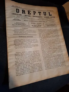 Dreptul, Revista de legislatiune, doctrina, jurisprudenta, economie politica, Anul XXXIV Nr.41 - C.G.Dissescu, V.Athanasovici, Paul Negulescu, Al.Cerban, George G.Danielopolu