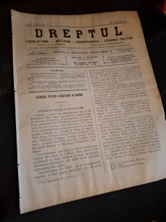 Dreptul, Revista de legislatiune, doctrina, jurisprudenta, economie politica,Anul XXXIV Nr.18 1905 - C.G.Dissescu, V.Athanasovici, Paul Negulescu, Al.Cerban, George G.Danielopolu