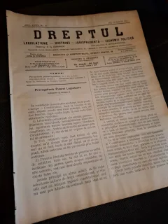 Dreptul, Revista de legislatiune, doctrina, jurisprudenta, economie politica,Anul XXXIV Nr.20 1905 - C.G.Dissescu, V.Athanasovici, Paul Negulescu, Al.Cerban, George G.Danielopolu