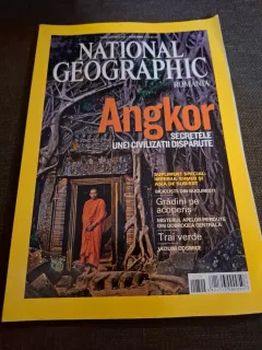 Angkor - National Geographic,Iulie 2009
