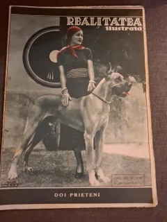 Revista Realitatea Ilustrata Anul VII Nr.338 20 Iulie 1933 - Doi Prieteni