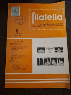 Revista Filatelia  - Nr.9 Septembrie 1973 Anul XXII