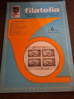Revista Filatelia Nr.6 Anul XXVIII  - Asociația Filatiștilor din Republica Socialistă România