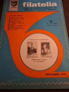 Revista Filatelia Nr.9 Anul XXVII Septembrie 1979 - Asociația Filateliștilor din Republica Socialistă România