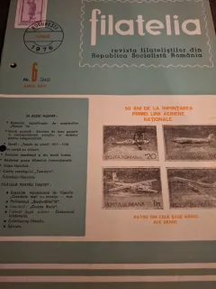 Revista Filatelia  - Nr.6 Anul XXV Iunie 1976