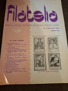 Revista Filatelia Nr.359 Anul XXXV Aprilie 1986 - Asociația Filateliștilor din Republica Socialistă România