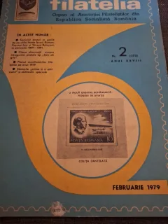 Revista Filatelia Nr.2 Februarie 1979 Anul XXVIII - Asociația Filateliștilor din Republica Socialistă România