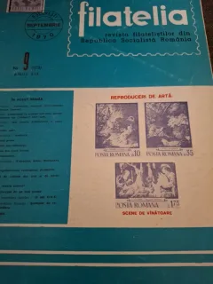 Revista Filatelia - Nr.9 Septembrie 1970 Anul XIX
